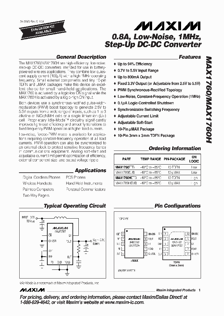 MAX1760_4257652.PDF Datasheet