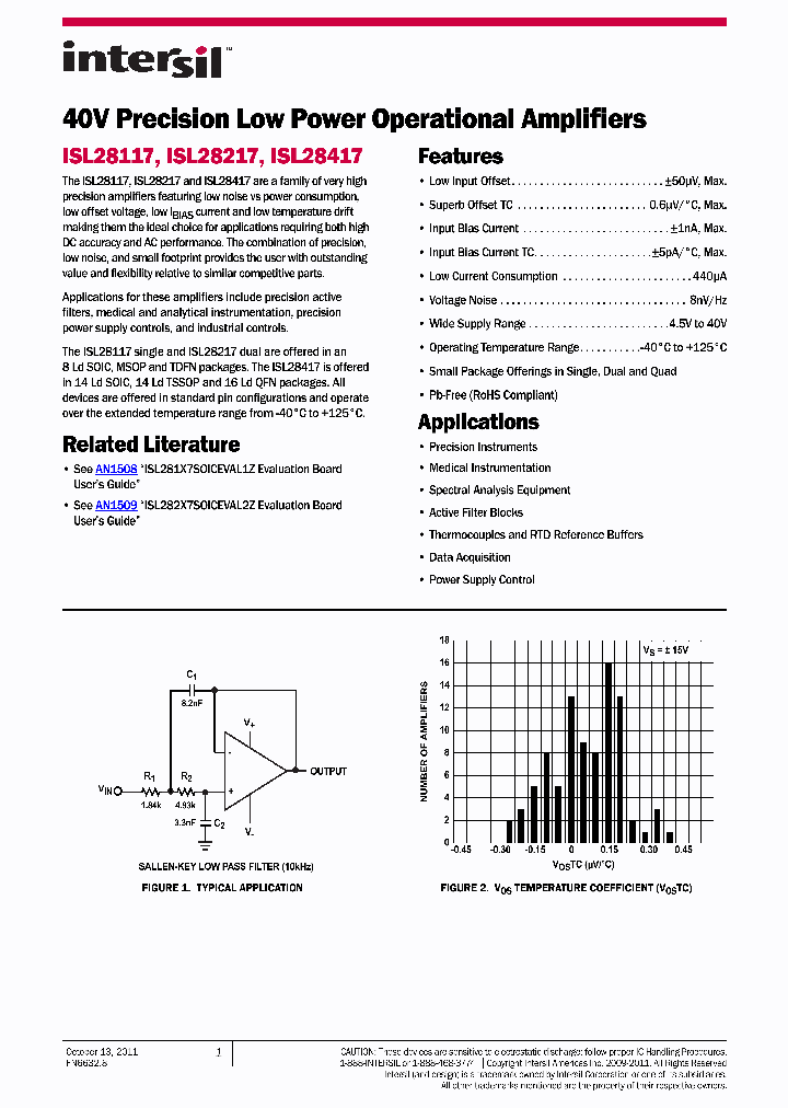 ISL28417FRZ_4276183.PDF Datasheet