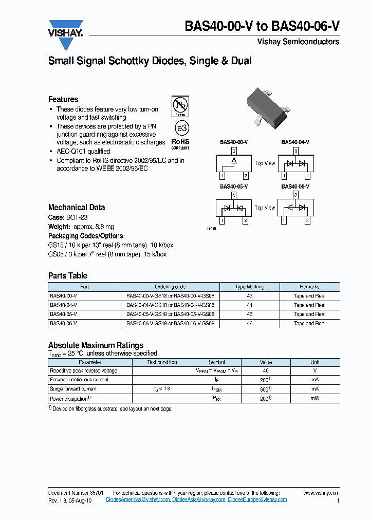 BAS40-00-V12_4284331.PDF Datasheet