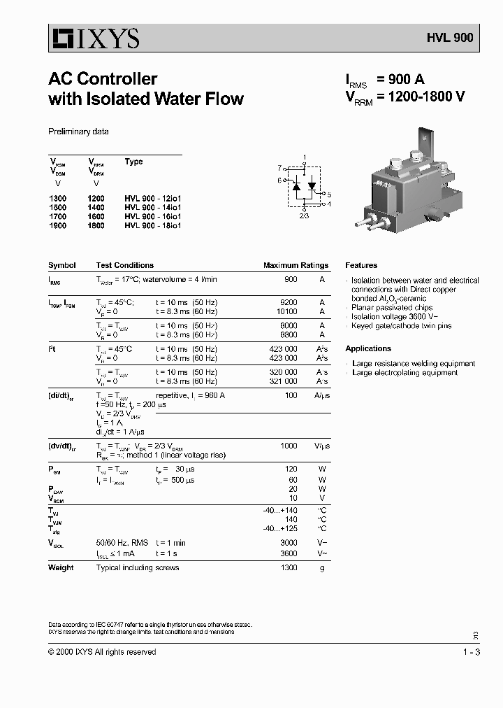 HVL900-16IO1_4285127.PDF Datasheet