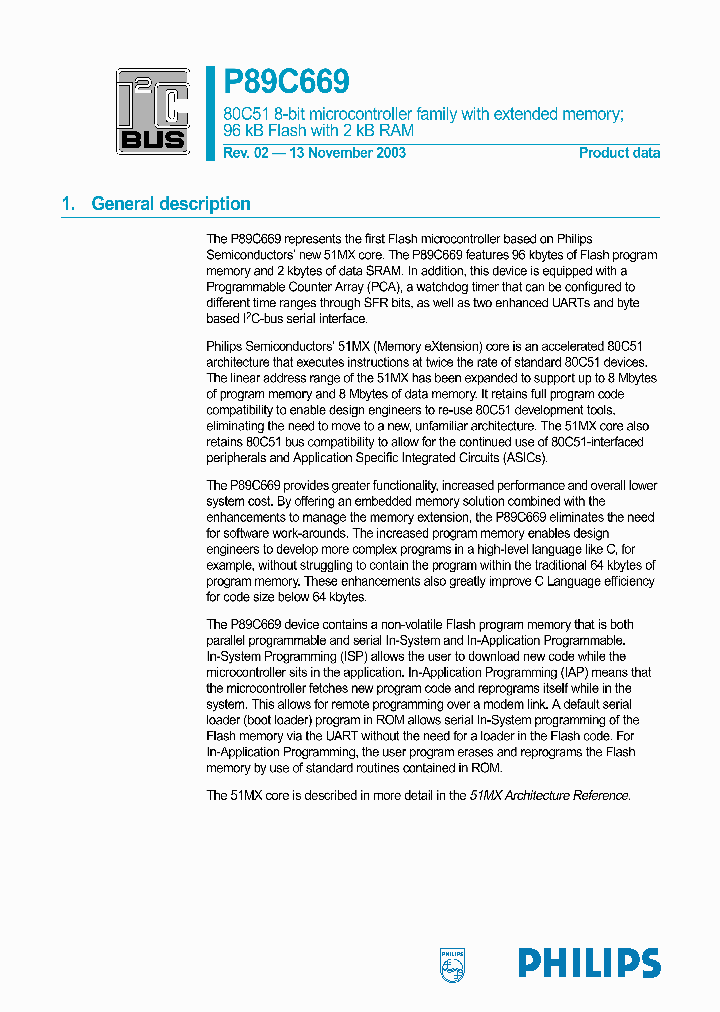P89C669BBD_4289807.PDF Datasheet