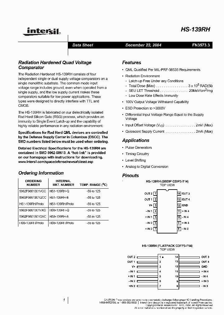 HS9-139RHPROTO_4304523.PDF Datasheet