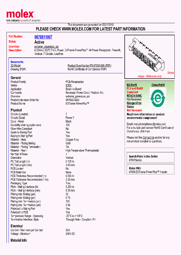 87691-1007_4307626.PDF Datasheet