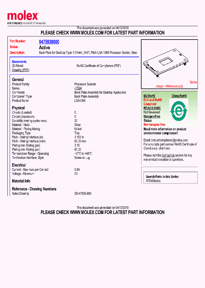 47593-8000_4319353.PDF Datasheet