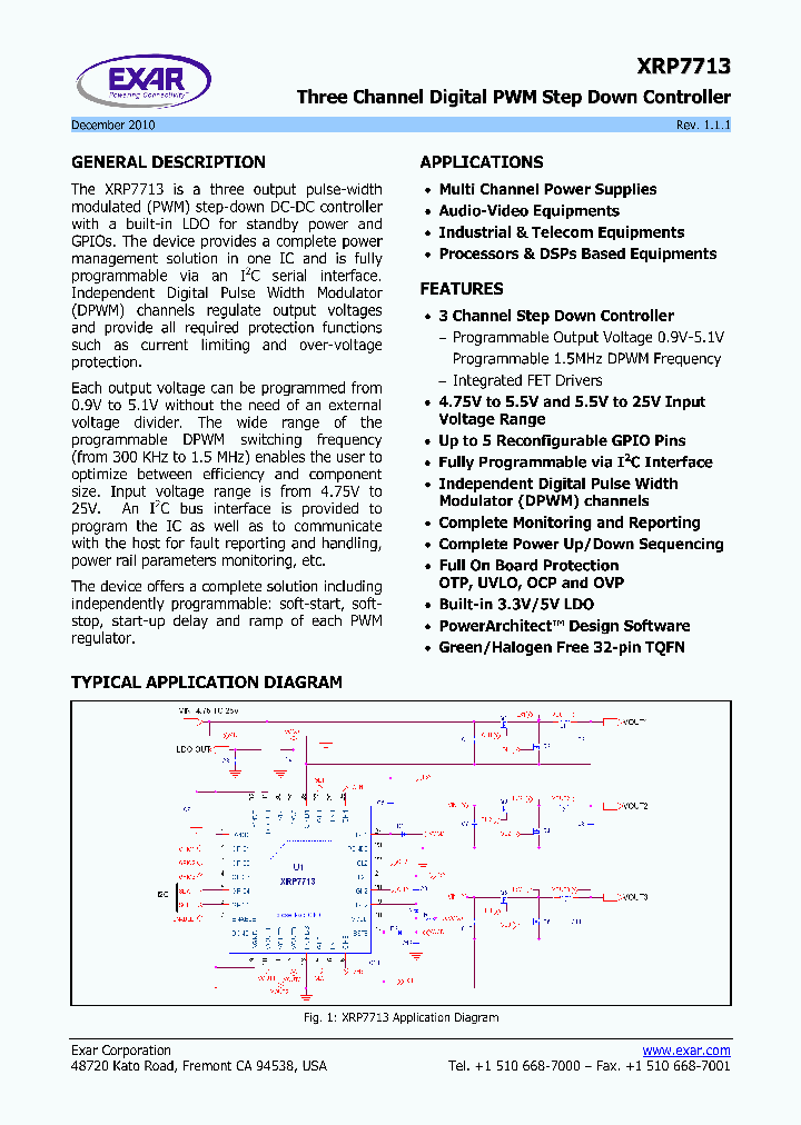 XRP7713ILB-F_4329398.PDF Datasheet