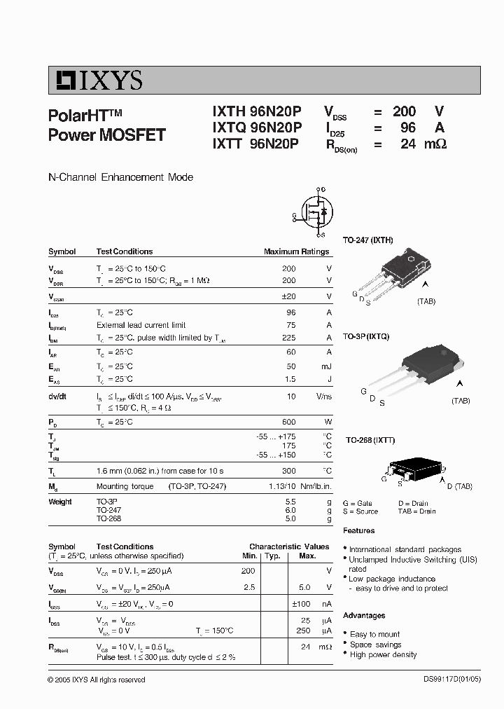 IXTH96N20P_4330121.PDF Datasheet