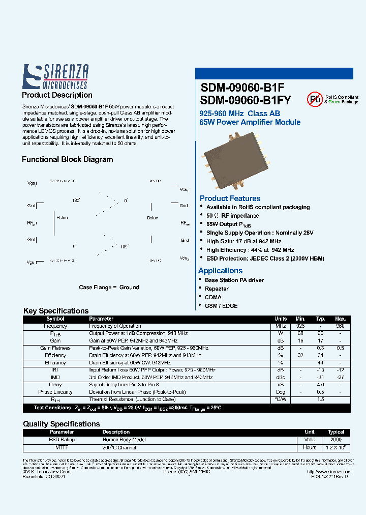 SDM-09060-B1F_4332910.PDF Datasheet