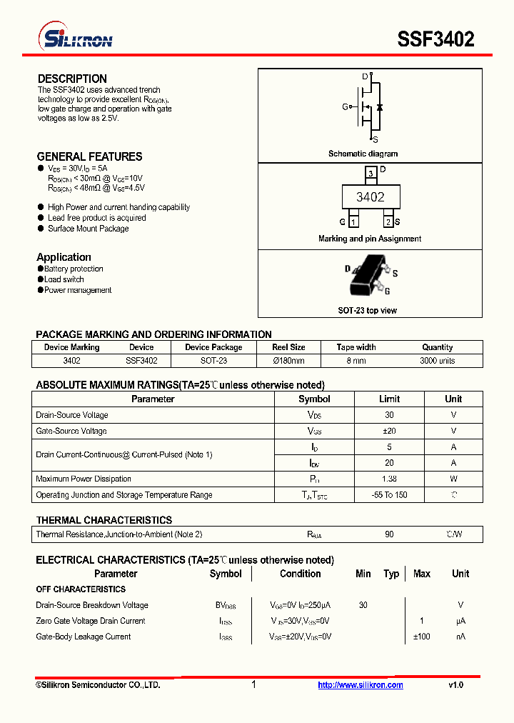 SSF3402_4337225.PDF Datasheet