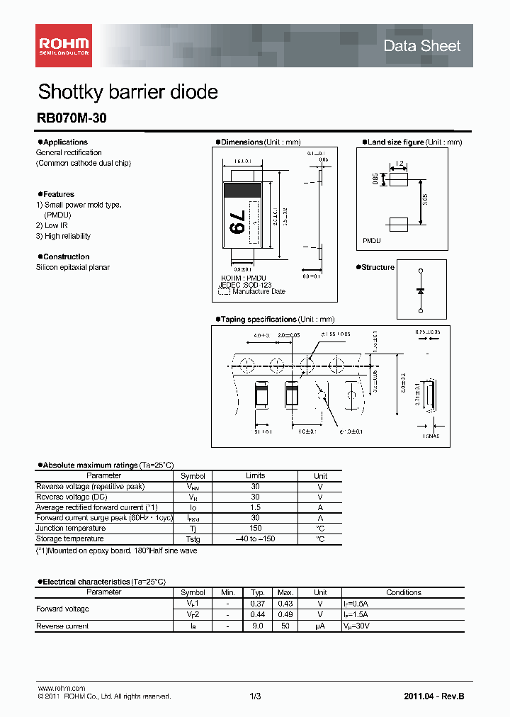 RB070M-3011_4344944.PDF Datasheet