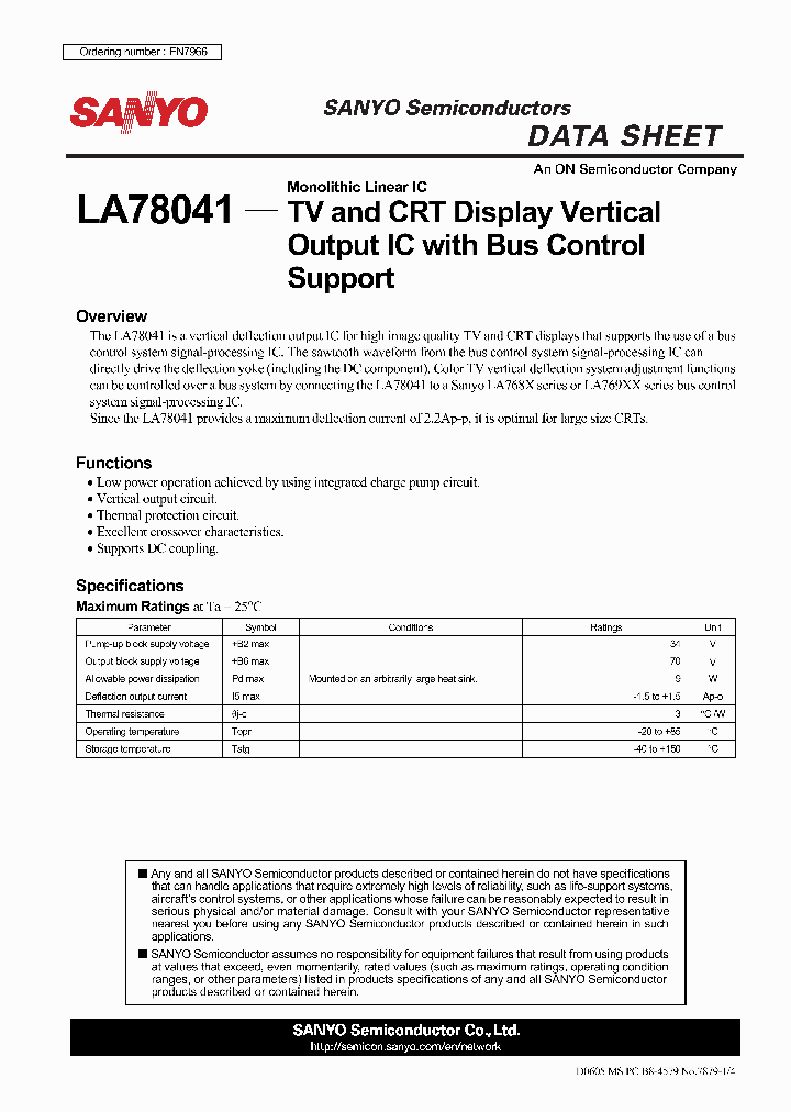 LA78041_4347970.PDF Datasheet