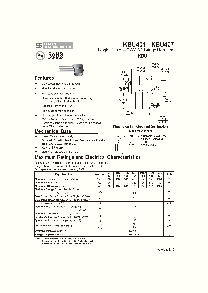 KBU40110_4349531.PDF Datasheet