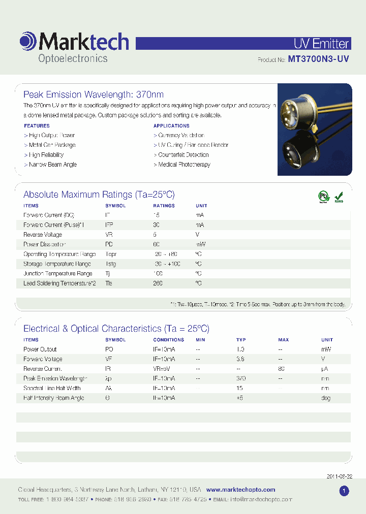 MT3700N3-UV_4349575.PDF Datasheet