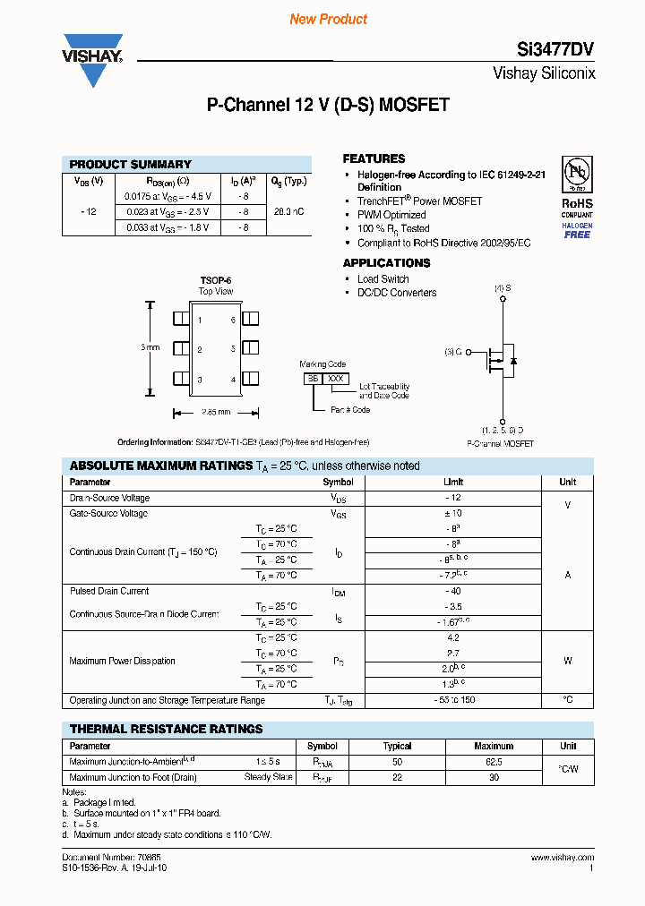 SI3477DV-T1-GE3_4364418.PDF Datasheet