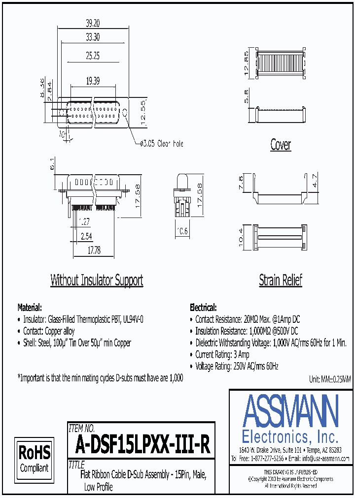 A-DSF15LPXX-III-R_4367266.PDF Datasheet