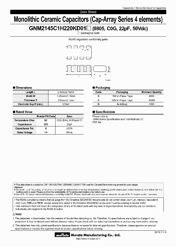 GNM2145C1H220KD01D_4379434.PDF Datasheet