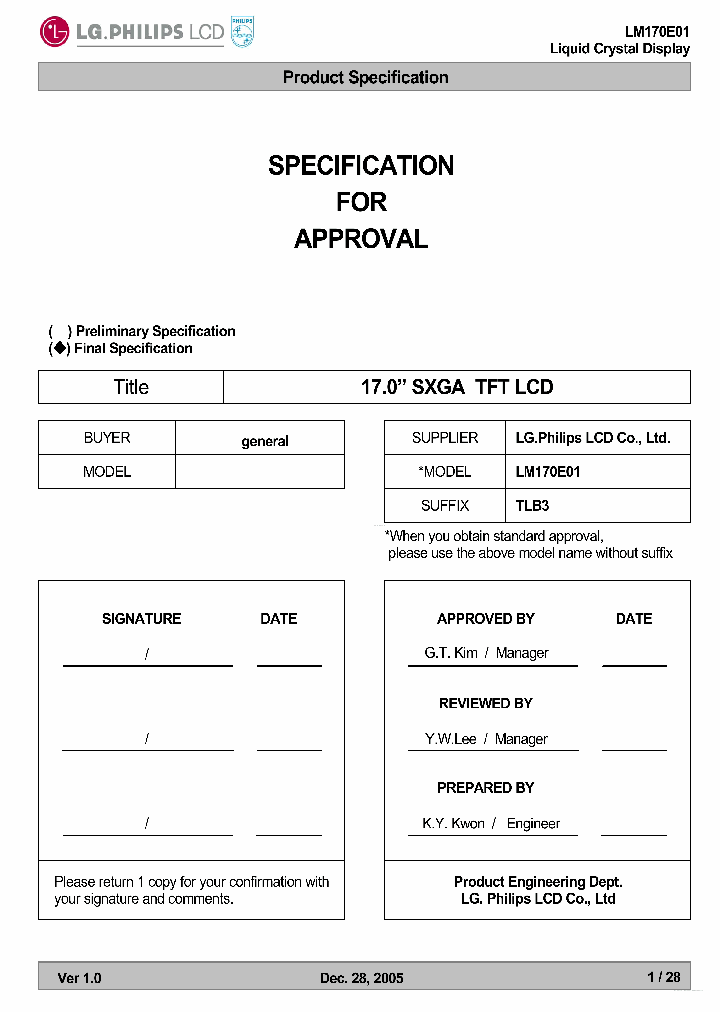 LM170E01-TLB3_4399003.PDF Datasheet