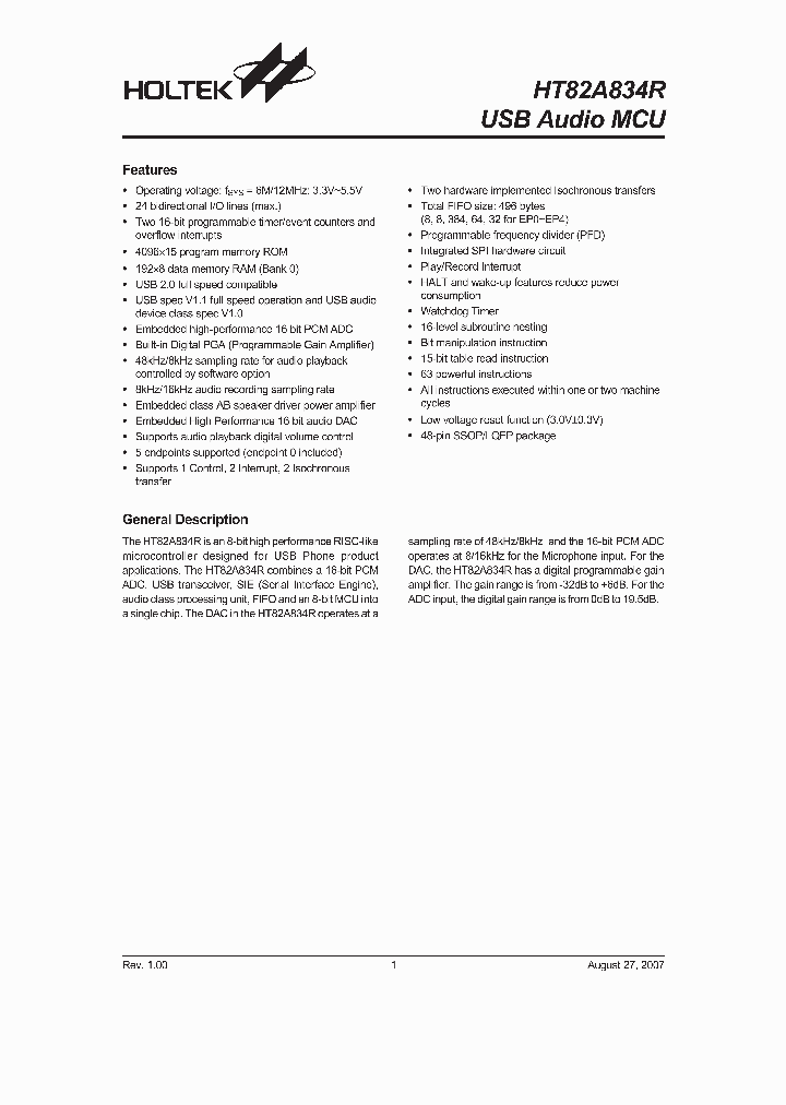 HT82A834R_4403204.PDF Datasheet