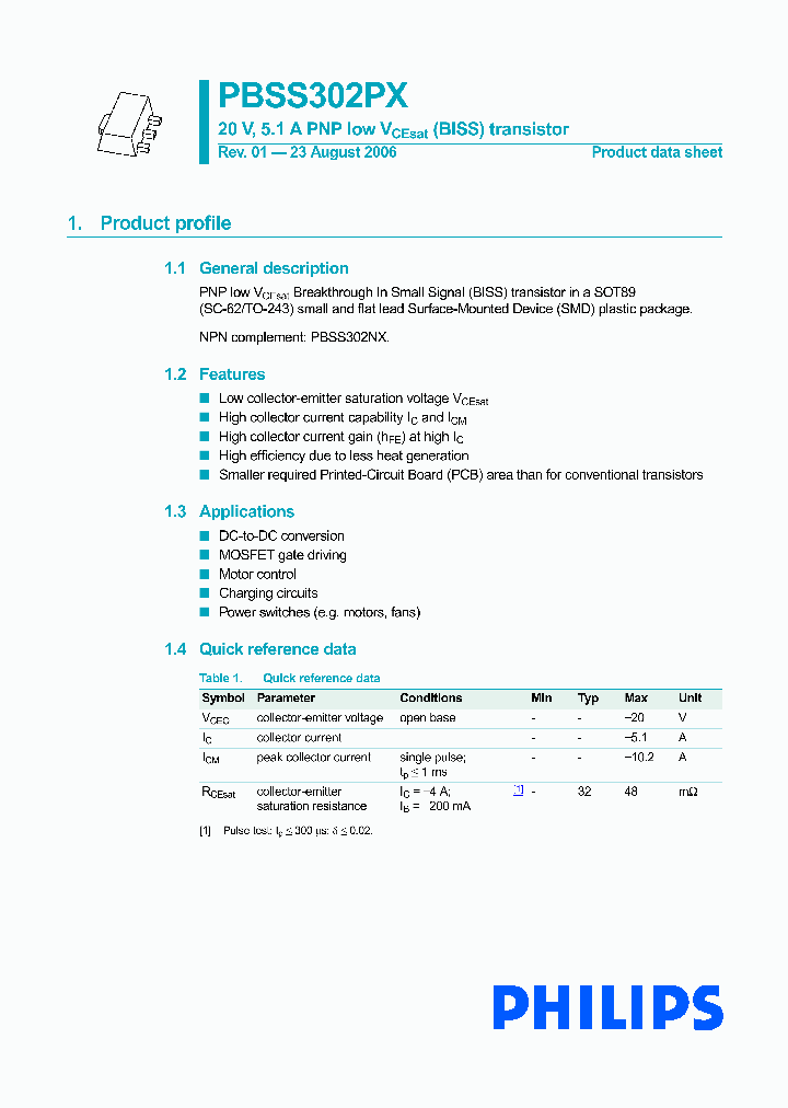 PBSS302PX115_4416089.PDF Datasheet