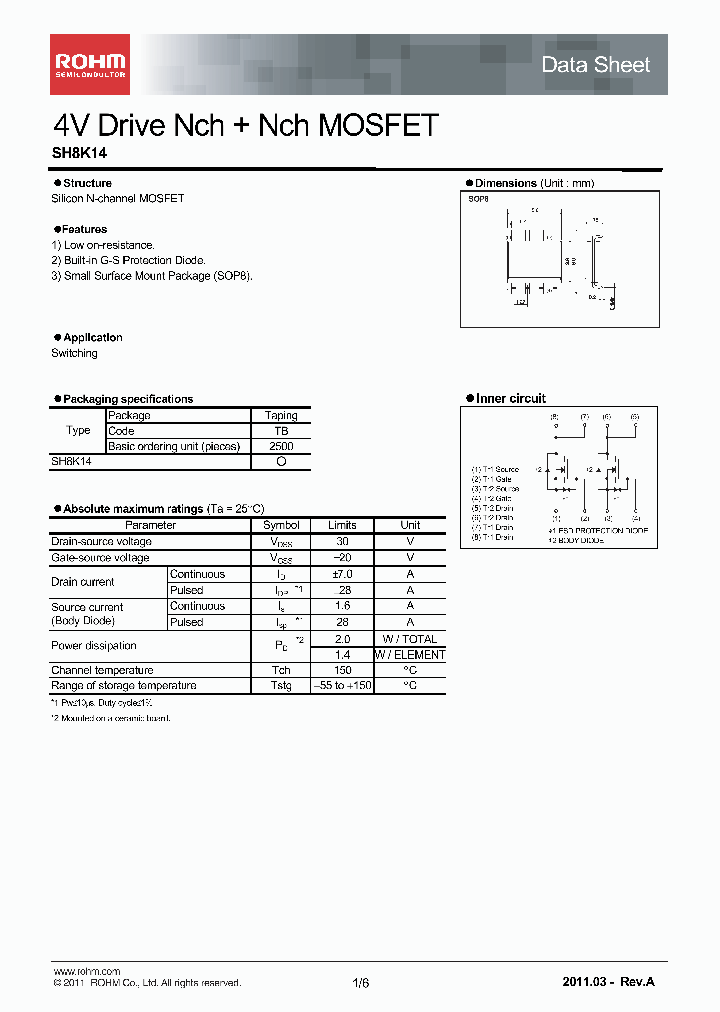 SH8K14_4417502.PDF Datasheet