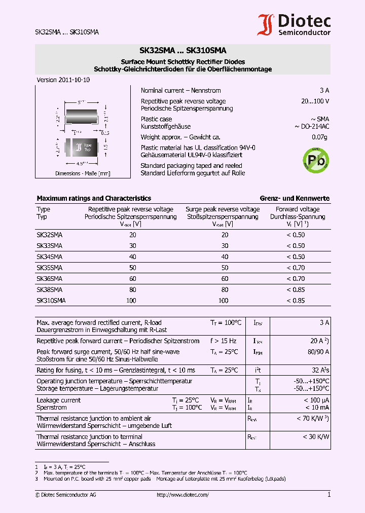 SK38SMA_4423061.PDF Datasheet