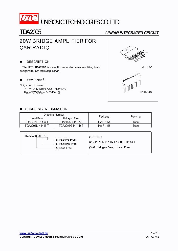 TDA2005L-H14-B-T_4441480.PDF Datasheet