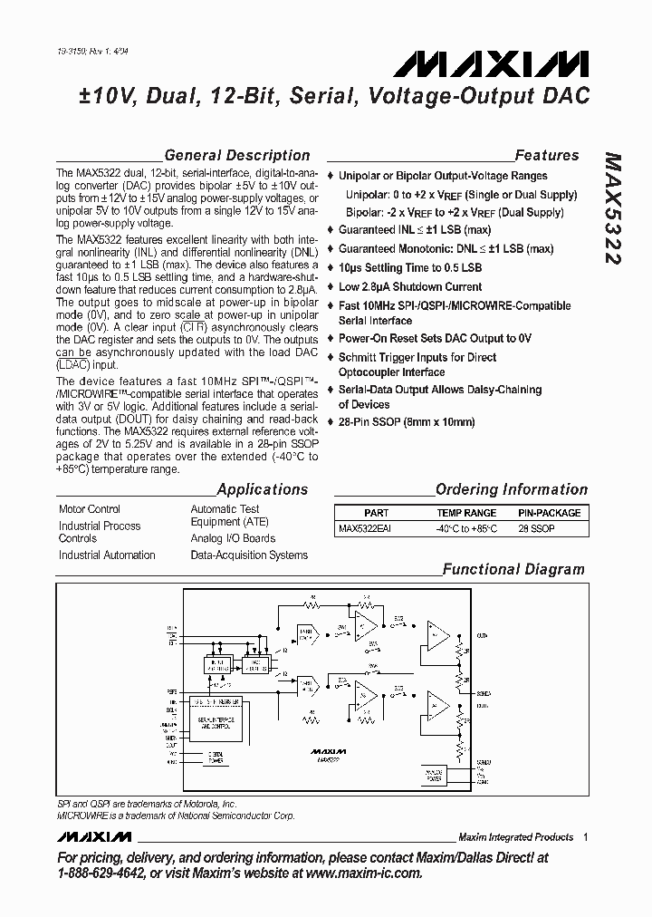 MAX5322_4465315.PDF Datasheet