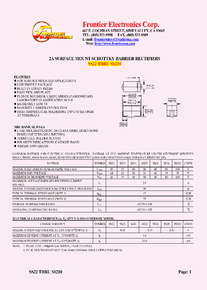 SS22_4474340.PDF Datasheet