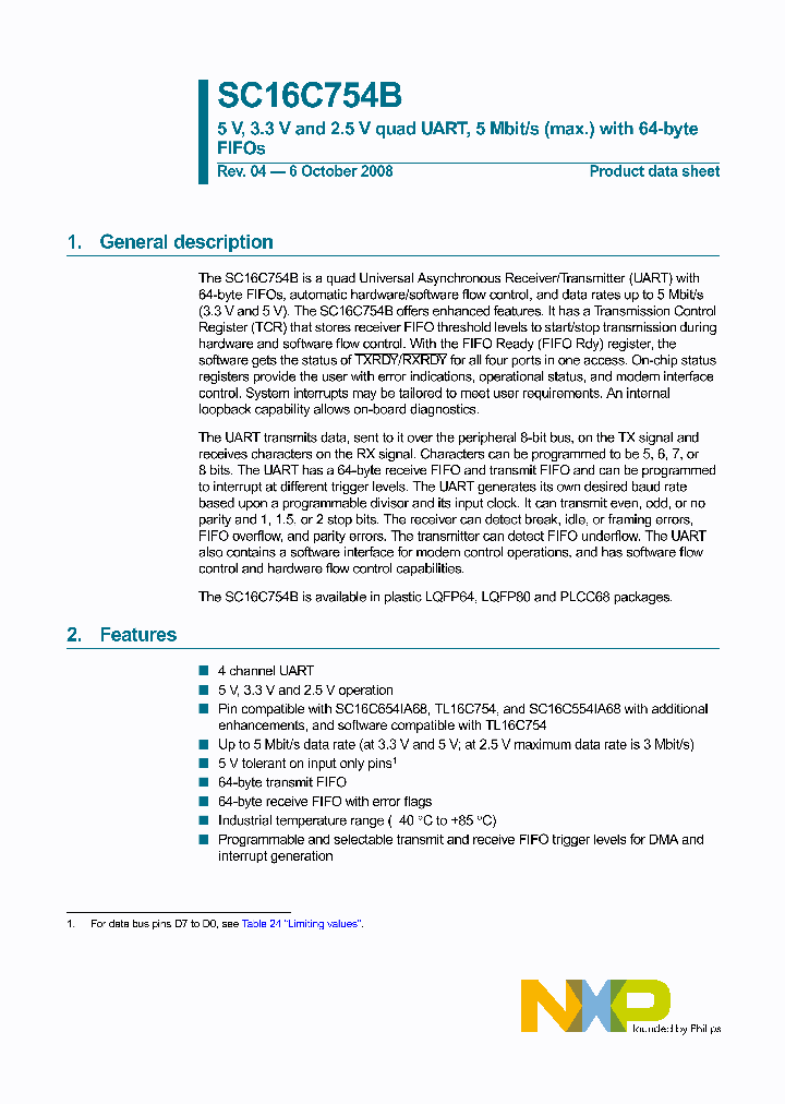 SC16C754BIBM128_4481589.PDF Datasheet