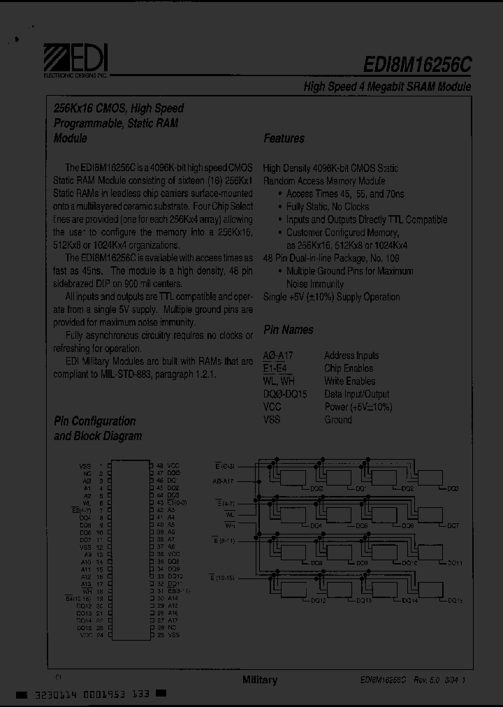 EDI8M16256C45C9B_4487393.PDF Datasheet