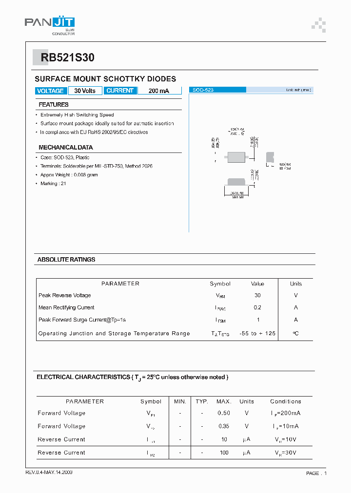 RB521S3009_4486841.PDF Datasheet