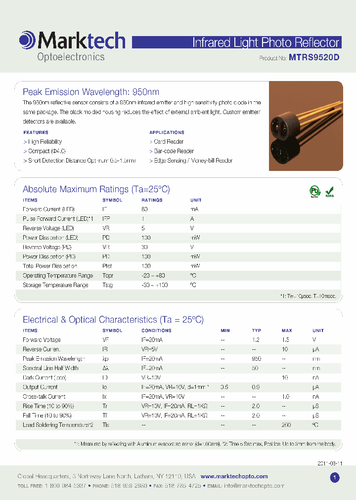 MTRS9520D_4505398.PDF Datasheet
