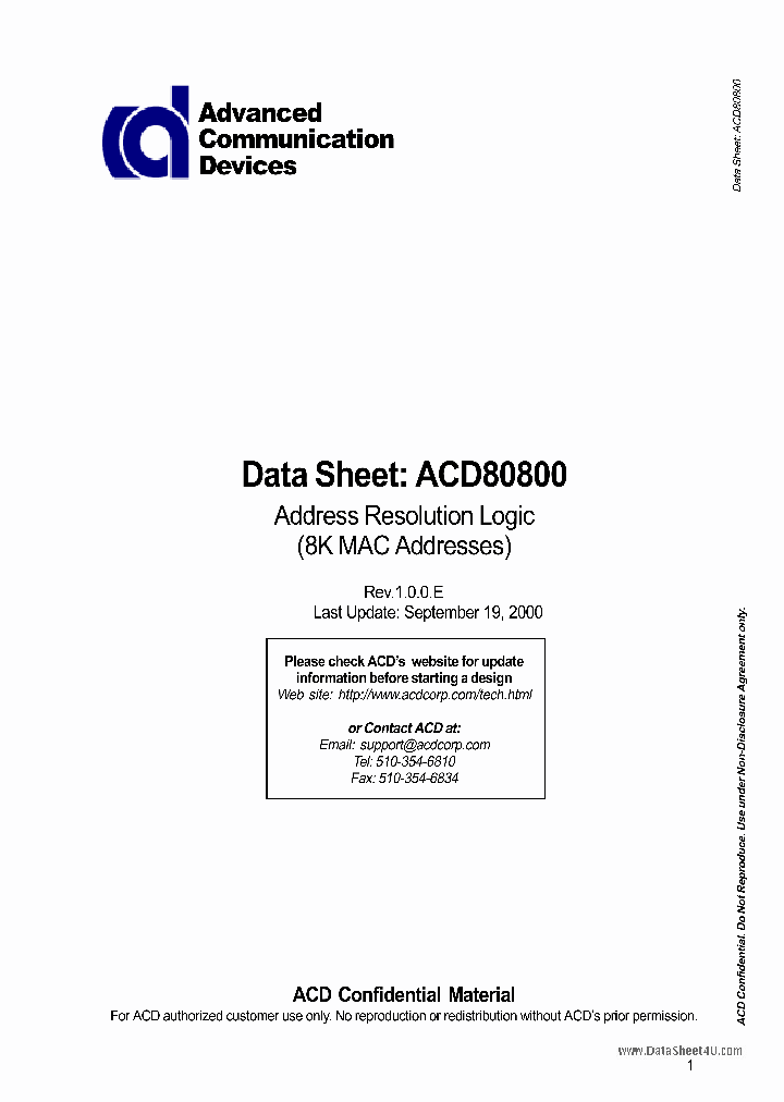 ACD80800_4509827.PDF Datasheet