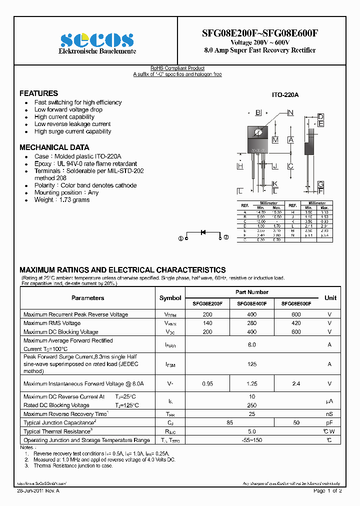 SFG08E200F_4509928.PDF Datasheet