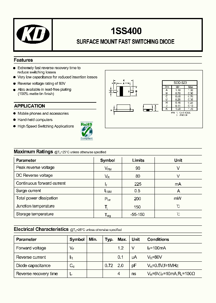 1SS400_4510465.PDF Datasheet