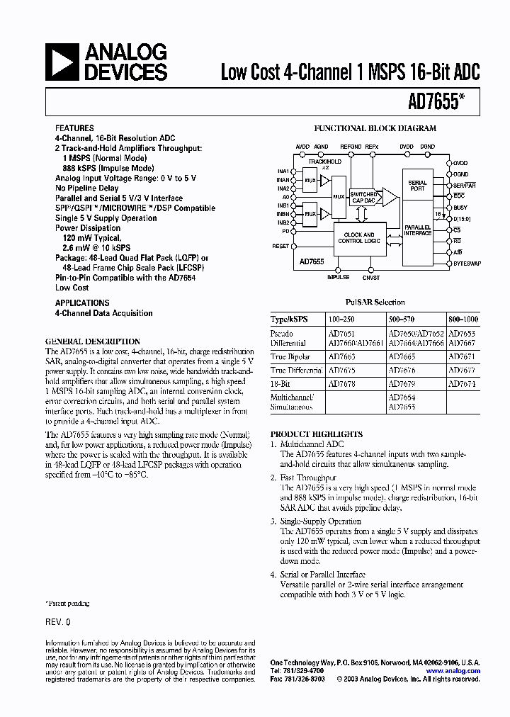 AD7655ASTRL_4546099.PDF Datasheet