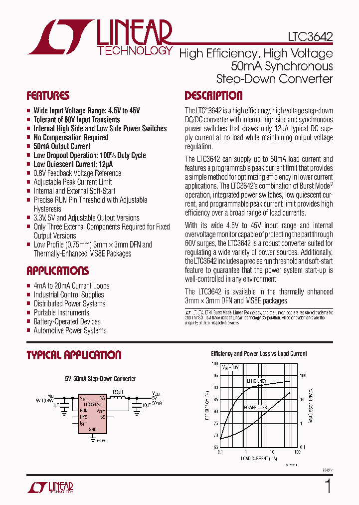 LTC3642IDD-5PBF_4559159.PDF Datasheet