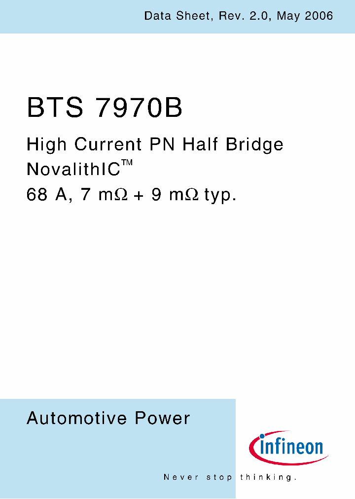 BTS7970B_4568519.PDF Datasheet