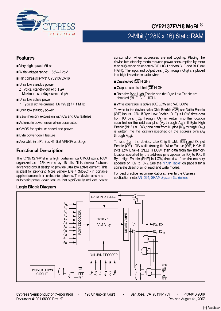 CY62137FV1809_4570320.PDF Datasheet