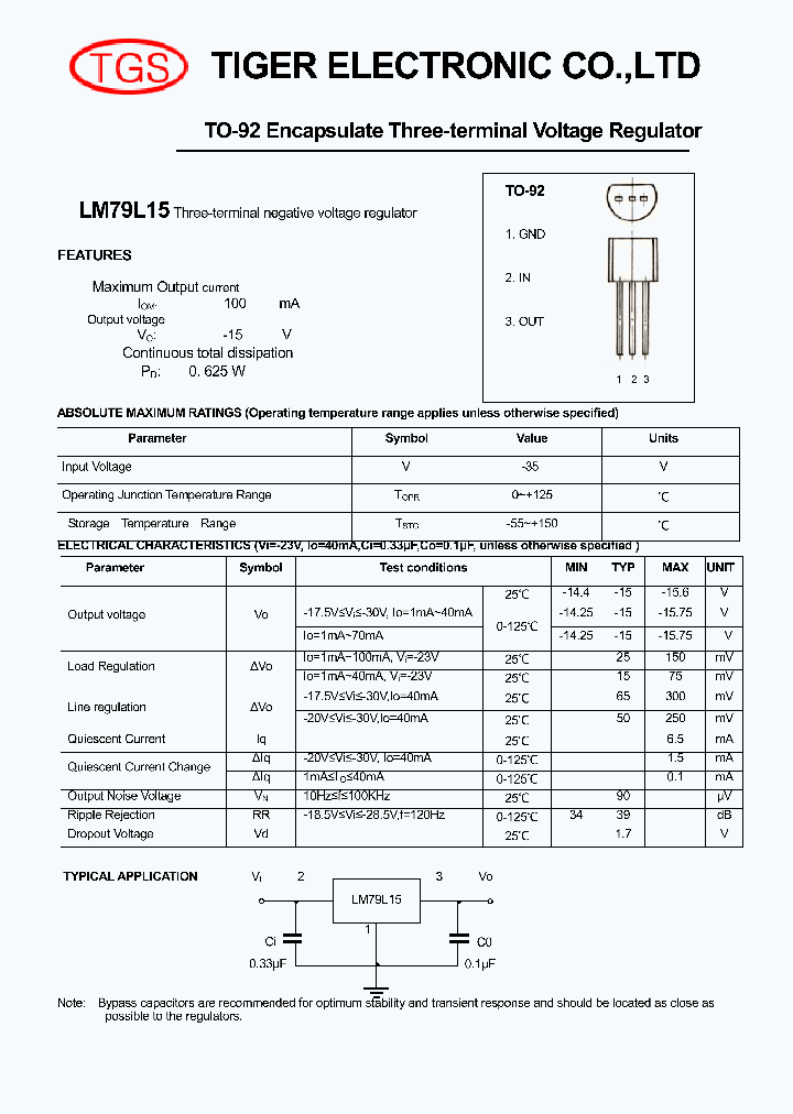 LM79L15_4573083.PDF Datasheet