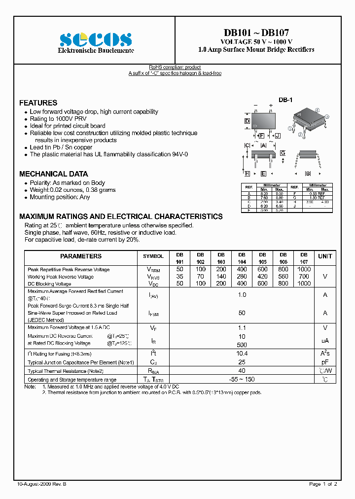 DB107_4582692.PDF Datasheet