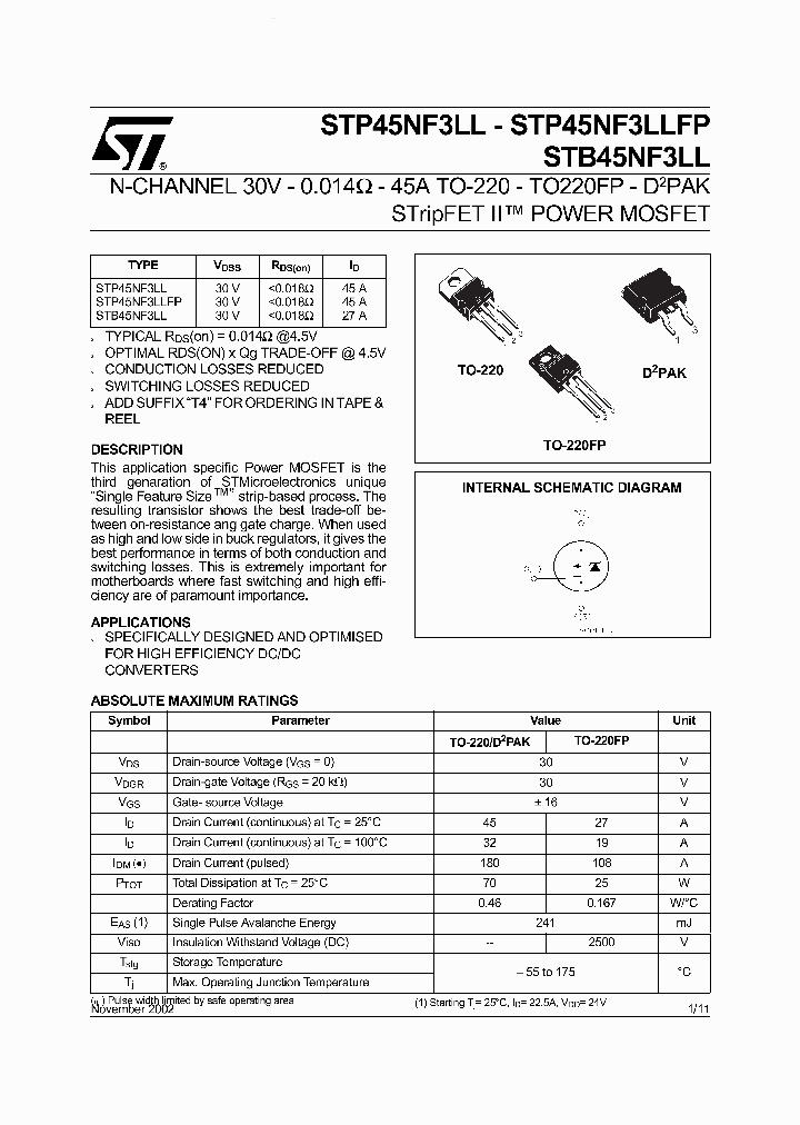 STB45NF3LL_4583288.PDF Datasheet