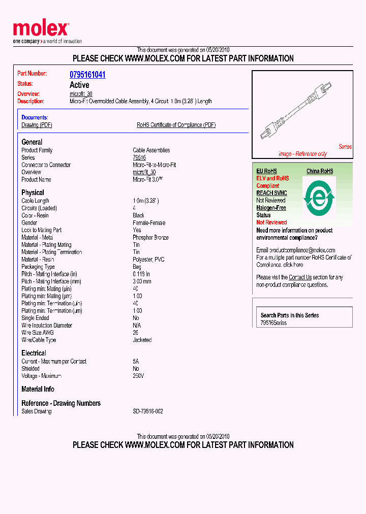79516-1041_4585955.PDF Datasheet