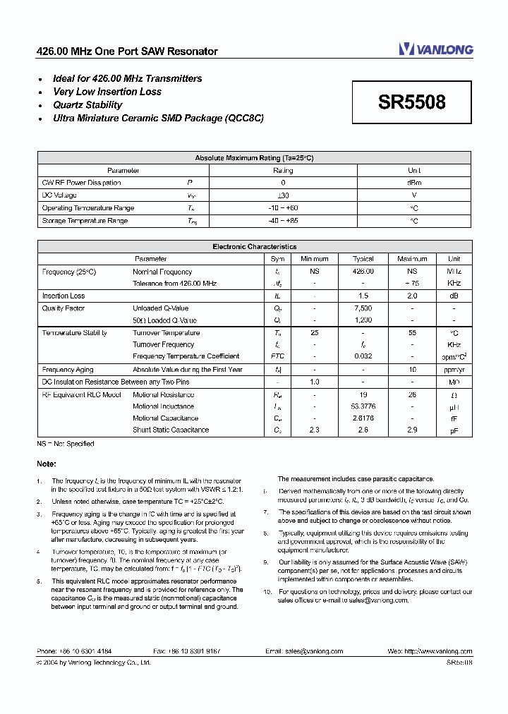 SR5508_4587645.PDF Datasheet