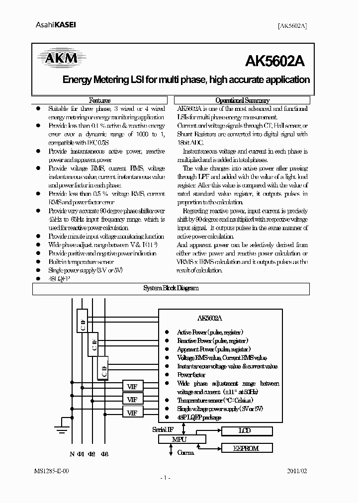 AK5602A_4597485.PDF Datasheet