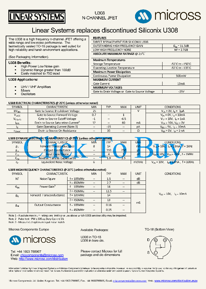 U308TO-18_4602720.PDF Datasheet