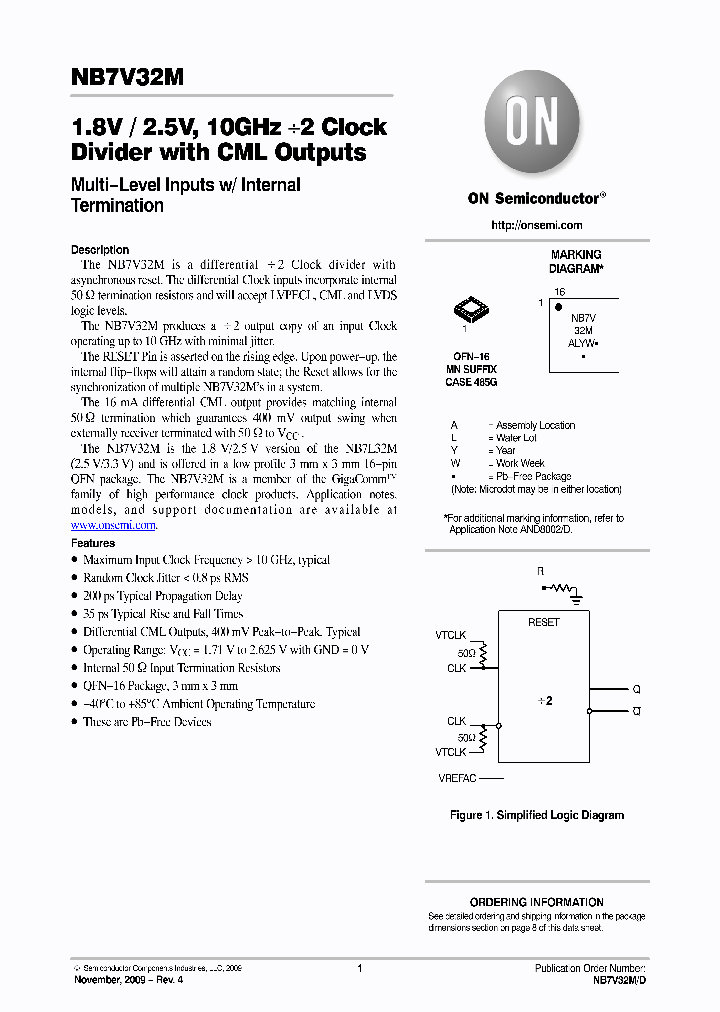 NB7V32M_4609473.PDF Datasheet