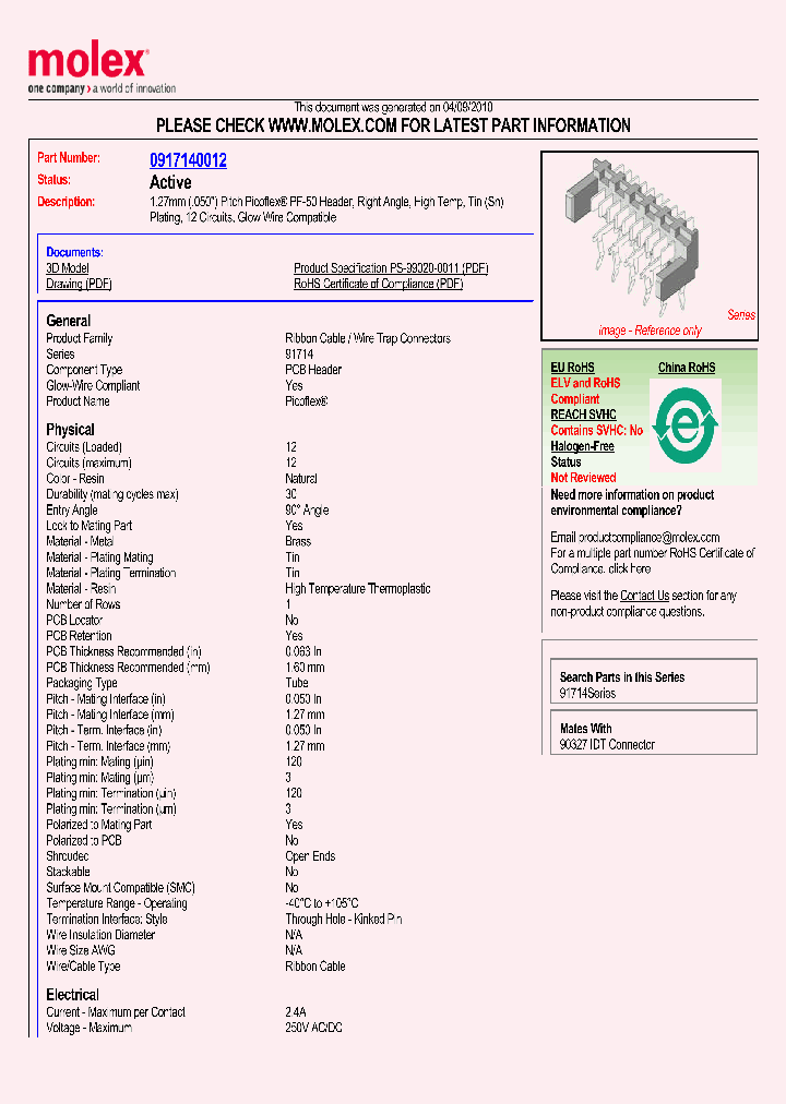 91714-0012_4614512.PDF Datasheet