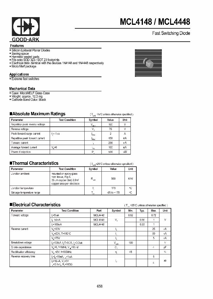 MCL4148_4614695.PDF Datasheet