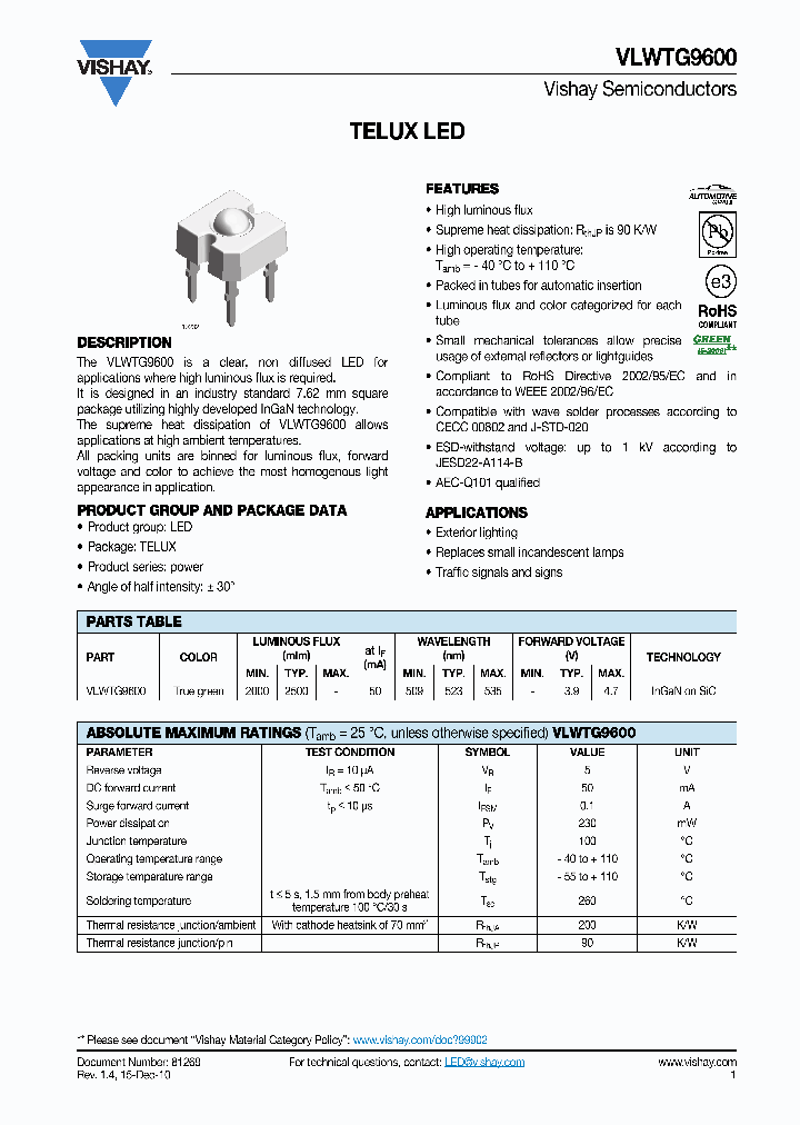 VLWTG9600_4619946.PDF Datasheet