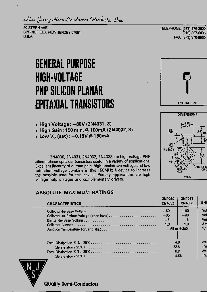 2N4033_4622790.PDF Datasheet